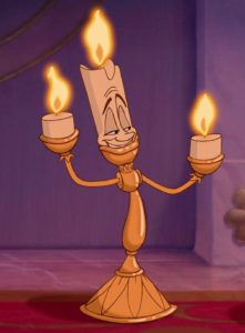 Photo credit https://disney.fandom.com/wiki/Lumière